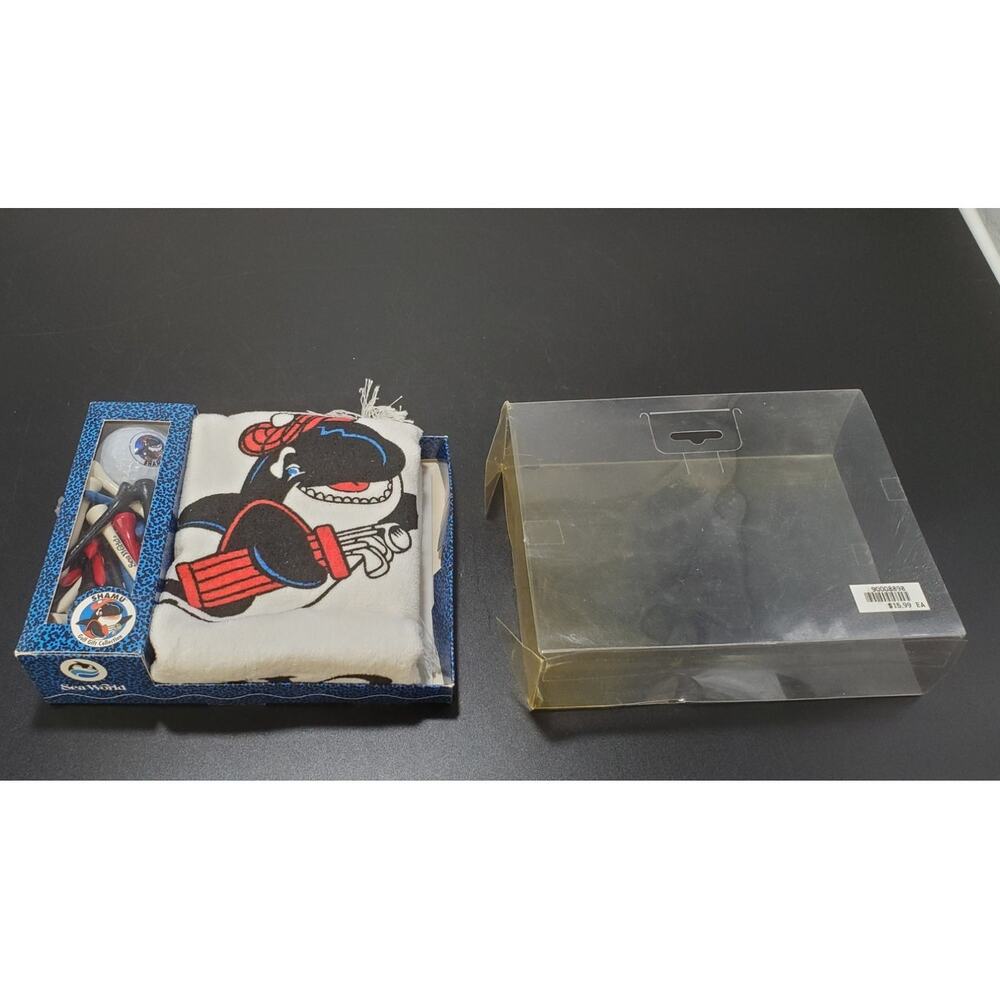 Vintage Sea World Shamu Golf Gift Set IOB, NEVER USED